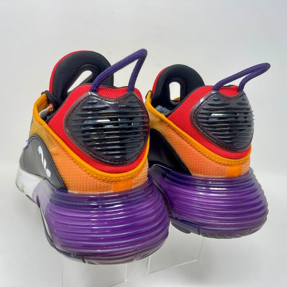 Nike Air Max 2090 Run Shoes BV9977-800 Mens Sz 13 Orange Black L.7. main image 8